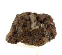 GRENAT GROSSULAIRE-ANDRADITE - Pierre Naturelle en Provenance de France, Pyrénées-Orientales - Rare cristal de grenat, propriétés énergétiques, 189,0 ct - Certificat d'Authenticité Inclus 49 x 30 x 14