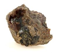 GRENAT GROSSULAIRE-ANDRADITE en provenance de France, Massif du Costabonne, Pyrénées-Orientales - Pierre Naturelle Rare et Puissante 537,0 ct - Certificat d'Authenticité Inclus 42 x 30 x 38 mm G