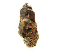 GRENAT GROSSULAIRE-ANDRADITE en provenance de France, Massif du Costabonne, Pyrénées-Orientales - Pierre naturelle rare et puissante, propriétés de guérison et d'ancrage 79,0 ct - Certificat d'Authent