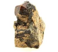 GRENAT GROSSULAIRE-ANDRADITE en provenance de France, Massif du Costabonne, Pyrénées-Orientales - Pierre naturelle rare et unique, propriétés énergétiques, 218,0 ct - Certificat d'Authenticité Inclus 
