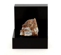 GRENAT GROSSULARITE - Pierre Naturelle en Provenance des USA, Willsboro, New York - Pierre précieuse multicolore, vert, rouge, cristal naturel - 20.77 ct - Certificat d'Authenticité Inclus 16 x 15 x 1