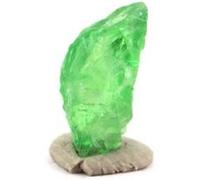 GRENAT TSAVORITE - Pierre Naturelle en Provenance de Tanzanie, Merelani Hills - Pierre précieuse rare, vert vif, 0.73 ct - Certificat d'Authenticité Inclus 9 x 4 x 1 mm Vert G