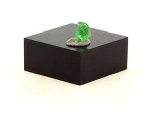 GRENAT TSAVORITE - Pierre Naturelle en Provenance de Tanzanie, Merelani Hills - Pierre précieuse rare, vert vif, 0.61 ct - Certificat d'Authenticité Inclus 6 x 3 x 2 mm Vert G