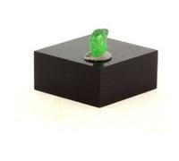 GRENAT TSAVORITE - Pierre Naturelle en Provenance de Tanzanie, Merelani Hills - Pierre précieuse, vert éclatant, 0.85 ct - Certificat d'Authenticité Inclus 7 x 5 x 3 mm Vert G