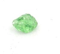 GRENAT TSAVORITE - Pierre Naturelle en provenance de Tanzanie, Merelani Hills - Pierre précieuse verte, rare et brillante 0.65 ct - Certificat d'Authenticité Inclus 6 x 5 x 2 mm G