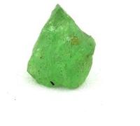 GRENAT TSAVORITE - Pierre Naturelle en Provenance de Tanzanie, Namalulu tsavorite deposit - Pierre précieuse verte, rare et brillante 3.51 ct - Certificat d'Authenticité Inclus 7 x 7 x 5 mm G