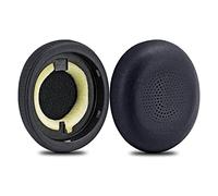 Grendly Coussinets de Rechange pour Casque sans Fil Elite 45H Evolve2 65 MS/ - Cuir ProtéIné/Coussin d'oreille/Oreillettes (Noir)