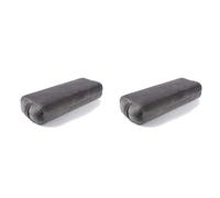 Grendly Lot de 2 traversins de yoga rectangulaires lavables en machine