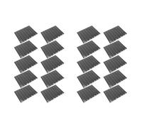 Grendly Lot de 20 supports de timbres en PVC pour album de timbres