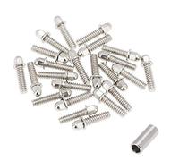 Grendly Lot de 30 jantes de roue 1.9 2.2 Imperial M3 Vis Décoration pour 1/10 RC Crawler SCX10 90046 AXI03007 Wraith pour TRX4, A