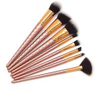 Grendly Lot de 8 pinceaux à maquillage pour poudre, fard à paupières, fond de teint, fard à joues, mélange, beauté