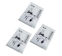 Grendly Lot de 90 feuilles de papier de riz blanc pour peinture et calligraphie chinoises 36 x 25 cm