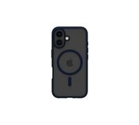 Grenen - Coque de protection pour téléphone portable - compatibilité avec MagSafe - plastique - bleu, dos transparent - pour Apple iPhone 16