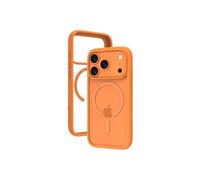 Grenen - Coque de protection pour téléphone portable - compatibilité avec MagSafe - plastique - orange
