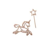 Grennn Licorne et baguette magique Emporte-pièce Jouet sable magique