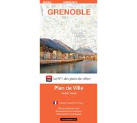 Grenoble, Isère - Plan de ville | Blay Foldex