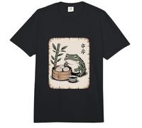 Grenouille à raviolis Kawaii avec Bambou Dim Sum Comfort Colors Adult Heavyweight T-Shirt
