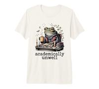 Grenouille Academically Malwell Nerdy Study T-Shirt Haut de Gamme