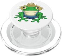 Grenouille Agriculteur Chapeau PopSockets PopGrip pour MagSafe