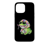 Grenouille Amphibian Granny Square Crochet Yarn Lover Lover Coque pour iPhone 13 Pro Max