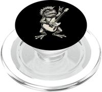 Grenouille Amusante Jouant de la Guitare Rock and Roll Musique Rock PopSockets PopGrip pour MagSafe