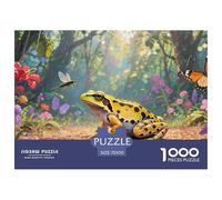 Grenouille arboricole 1000 Pièces Puzzles pour Adultes,Écologie de forêt Tropicale Humide Un Jeu De Dexérité Très Difficile Puzzle Jeu D'intelligence l'art De La Décoration Moderne 70x50cm/1000pcs