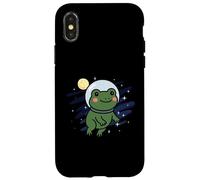 Grenouille Astronaute Space Suit Animal Lover Moon Garçons Filles Enfants Coque pour iPhone X/XS