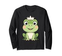 Grenouille avec Couronne Illustration Manche Longue