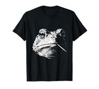 Grenouille avec Cure-Dents drôle Crapaud voyou Gangster Meme T-Shirt