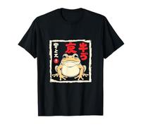 Grenouille Avec Kanji Japonais Unique T-Shirt