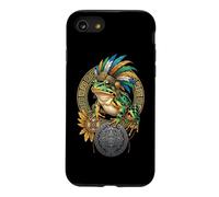 Grenouille aztèque Mexique Civilisation Ancienne tribale aztèque Coque pour iPhone SE (2020) / 7/8
