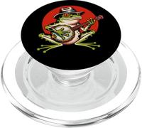 Grenouille Banjo Tatouage Flash Vintage Classique American Tatouages PopSockets PopGrip pour MagSafe