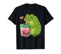 Grenouille Boba Bubble Tea Anime Lover Culture Japonaise Otaku T-Shirt