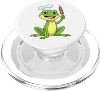 Grenouille Boulanger Rouleau à pâtisserie Pâtisserie PopSockets PopGrip pour MagSafe