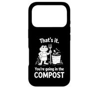 Grenouille C'est ça Que Vous Allez dans l'humour de Jardinage Compost Coque pour iPhone 17 Pro