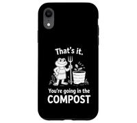 Grenouille C'est ça Que Vous Allez dans l'humour de Jardinage Compost Coque pour iPhone XR