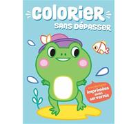 Grenouille - Colorier sans dépasser
