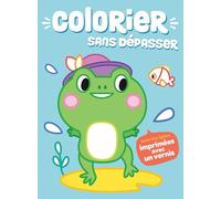 Grenouille - Colorier sans dépasser