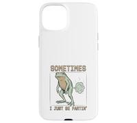 Grenouille Comique Pète Humour Pixel Art Rétro Coque pour iPhone 15 Plus