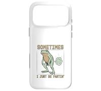 Grenouille Comique Pète Humour Pixel Art Rétro Coque pour iPhone 17 Pro Max