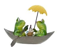 ＡＷＨＡＯ Grenouille Couple Figurine Statue Articles D'ameublement pour Bureau Salle à Manger Noël