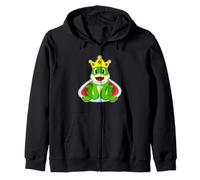 Grenouille Couronne Sweat à Capuche