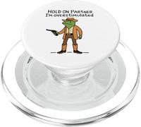 Grenouille Cowboy Chaos PopSockets PopGrip pour MagSafe