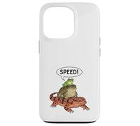 Grenouille Crapaud Monstre de Gila Empilés Humour Reptile Coque pour iPhone 13 Pro