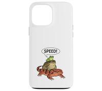 Grenouille Crapaud Monstre de Gila Empilés Humour Reptile Coque pour iPhone 13 Pro Max