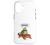 Grenouille Crapaud Monstre de Gila Empilés Humour Reptile Coque pour iPhone 16