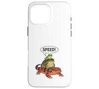 Grenouille Crapaud Monstre de Gila Empilés Humour Reptile Coque pour iPhone 16 Pro Max