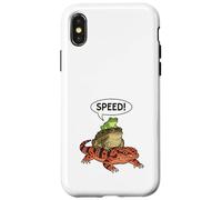 Grenouille Crapaud Monstre de Gila Empilés Humour Reptile Coque pour iPhone X/XS
