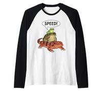 Grenouille Crapaud Monstre de Gila Empilés Humour Reptile Manche Raglan