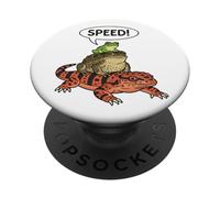 Grenouille Crapaud Monstre de Gila Empilés Humour Reptile PopSockets PopGrip Adhésif